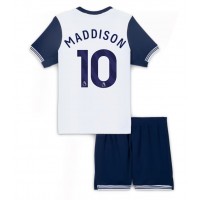 Fotballdrakt Barn Tottenham Hotspur James Maddison #10 Hjemmedraktsett 2024-25 Kortermet (+ Korte bukser)